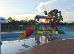 Cầu trượt máng trượt hồ bơi trẻ em